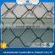 2m black chain link fence barbed wire