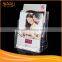 Customized Logo /Size /Color 2 Tier Acrylic Leaflet Holder
