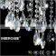 3 Layers Chrome Wrought Iron Metal Large Modern Chandeliers for Living Room, Lounge, Foyer MD051 L28
