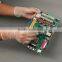 12" disposable powder free vinyl gloves