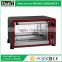 Good quality toaster oven liters bread baking oven with two hot plates stainless steel oven fans