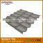 Construction material colorful heat resistant corrugated stone coated metal roofing tiles