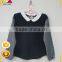 The New 2016 Design Promotion Girls Fashion Sets New Design Long Sleeve Shirts