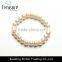 Classical Pearl Beads Bracelet Jewelry for Delicate Women and Young Girl in 2016