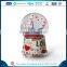 Custom Resin Plastic Glass Wedding Rotate Music Snow Globe