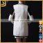 White business suit for woman, elegant wowomans cotton long coat 2016, long jacket for wowoman