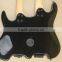 Weifang Double neck headless electric guitar in black colour