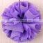 15COLORS,2.6INCH Mini Scalloped Chiffon Ballerina Twirl Flowers Shabby Chic,BULK Ballerina Flowers Hair Accessories,YDKM14