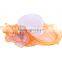 Popular Hot Selling Orange Derby Hats Unique Church Hats For Women Wholesale