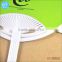 Guangzhou wholesale printed plastic fan customized cheap manual hand fan
