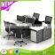 KB-FW04 2016 Best Selling Top Quality Office Furniture/Customized Office Desk 4 person workstation