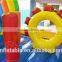 Colorful design bouncer castle with slide,inflatable jumping house,inflatable bouncer malaysia
