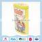 Metal tin box for sweet candies packaging like skittles or colorful candies