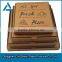 customized printing large and small size stock pizza box pizza delivery box