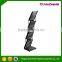 Iron Foldable Floor Standing Zig Zag Display Stand A4 Brochure Racks