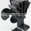 4blades Environment-friendly Powered Heat Wood Fireplace Stove Fan Quality Choice