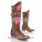 2015 KVOLL stock Platform lady fashion high heel knee boot