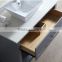 2016 Absolutely High-end Grey Color Solid Wood Furniture Bath Vanity