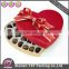 Luxury paper recycled gift paper box packing design valentine chocolate box