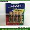 cheap Alkaline Battery LR6 Size AA AM3 1.5V Battery
