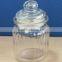 clear glass jar with lid
