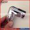Swival glass support clamp for wall mounting glass shower door support tube bar