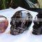 new design natural rock fluorite quartz stone skulls