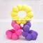 Colorful Round Flowers Microbeads Baby Pillow