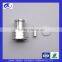 4.3-10 Male straight rf coaxial connector 1/2"feeder cable solder type