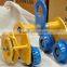 Hot sale HSC types of manual chain hoist with trolley
