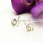 Hot Sale 925 Sterling Silver Round Stud Earring