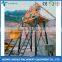 Hight quality HZS series cement batching plant mobile concrete batching plant price