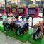 coin operated motorcycle rides with video screen for kids indoor amusement game machine