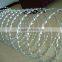 Hot dipped stainless galvanized and good quality Pvc coated barbed wire
