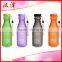 Manufacturers Custom Unbreakable Leak-proof Plastic Portable Soda Bottles Frosted