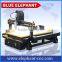 Hot sale Chinese wood carving cnc router machine 4 axis with rotary device