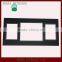 Wholesale acid free black double passe-partout for decoration picture photo frame