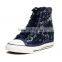 sequins sparkling upper high top vulcanized sneaker comfort cheap fancy shoes women casual china canvas shoe woman shoes 2016