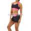 Womens Sports Top Infinity Fitness Bra With Removable Padding Cross Strap Back