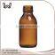 100ml amber pharmaceutical glass bottle