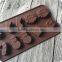 Christmas Decoration Silicone Socks Tree Snowman Presents Cupcake Chocolate Fondant Sugar Mould