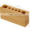 Top Selling Products in Alibaba Wood or Bamboo Craft Bamboo Pen Holder