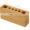 Top Selling Products in Alibaba Wood or Bamboo Craft Bamboo Pen Holder