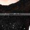 2016 New Summer Ltalian High Quality Long Black Evening Dress Elegant Ladies Sexy Floor-Length Long Black Evening Dress