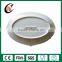 Wholesale fine royal new bone china white embossed ceramic steak plate with crown design