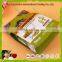 Custom printed quad seal flat bottom food grade plastic bags
