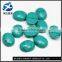 Synthetic 7x9mm oval cut loose gemstones with jewelry