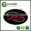Top Value Eye Catching Flashing LED Ice Cream Open Neon Logo Sign