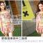 Fashion leisure vacation three-piece sexy sweet floral beach swimwear swimsuit