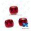 synthetic nutural red ruby corundum for wedding dresses 2014